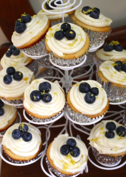 Lemonade Cupcakes with Cream Cheese frosting